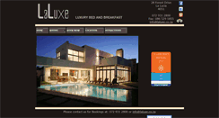 Desktop Screenshot of laluxe.co.za